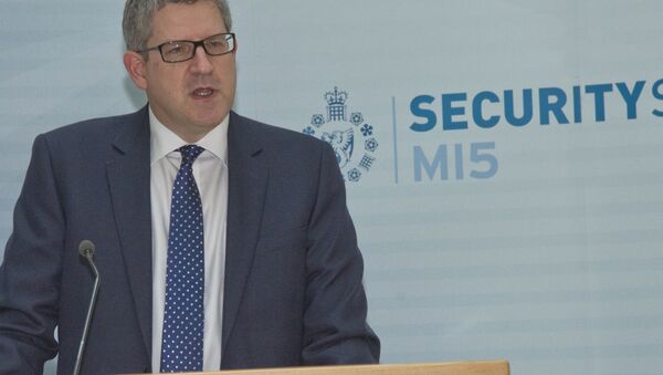 Andrew Parker, the Director General of Britain’s domestic security service MI5. - Sputnik International