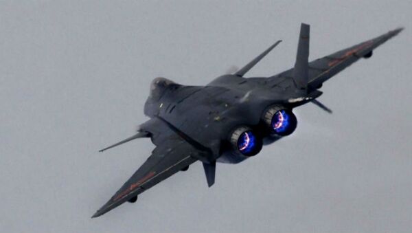 The PL-10 could be used on fighters like the J-11, or the J-20 pictured. - Sputnik International
