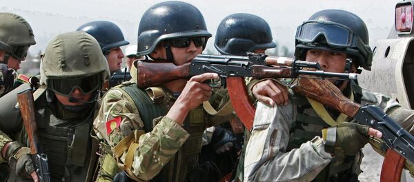 Servicemen during military exercises held by the Shanghai Cooperation Organization member states' special forces - Sputnik International