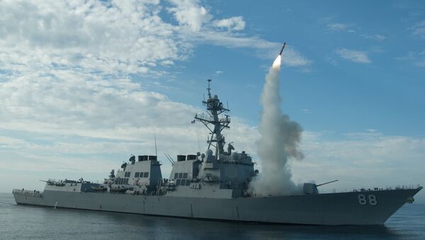 Raytheon, known for its guided missiles among other things, was up at least 4.20%. - Sputnik International