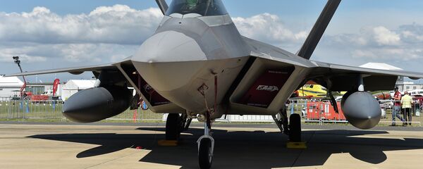 A US Air Force F-22 fighter. - Sputnik International