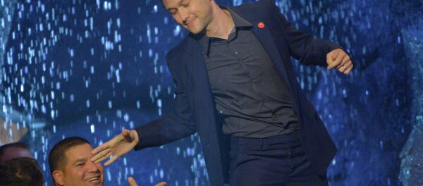 Joseph Gordon-Levitt on stage at the 2015 Spike TV's Guys Choice Awards. Joseph Gordon-Levitt on stage at the 2015 Spike TV's Guys Choice Awards. - Sputnik International