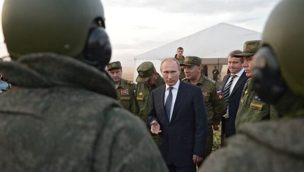 Рабочая поездка президента РФ В.Путина в Оренбургскую область - Sputnik International