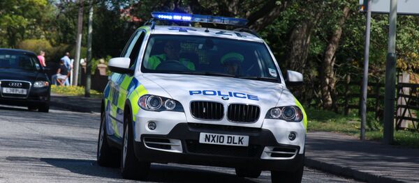 A police car ub Cleveland, the US state of Ohio - Sputnik International