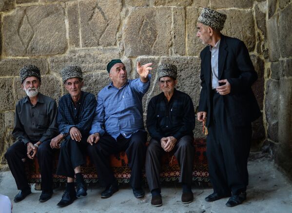 Festival guests were given the opportunity to visit the homes of the city's ancient quarter, offered tea, sweets and good conversation with hospitable hosts. - Sputnik International