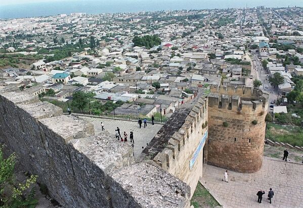 A view of the city of Derbent from the ancient Naryn Kala Fortress. - Sputnik International