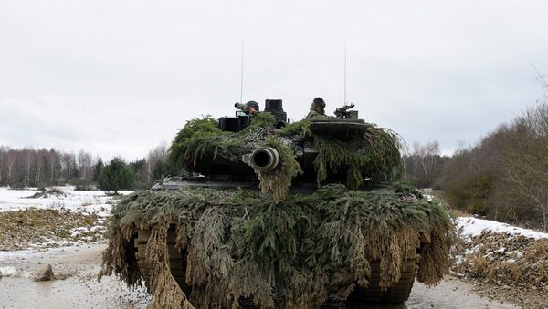 German army Leopard 2 - Sputnik International