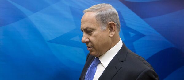 Israel's Prime Minister Benjamin Netanyahu arrives to the weekly cabinet meeting at his office in Jerusalem, September 20, 2015 Israel's Prime Minister Benjamin Netanyahu arrives to the weekly cabinet meeting at his office in Jerusalem, September 20, 2015 - Sputnik International