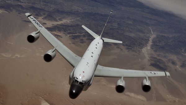 An RC-135 Rivet Joint reconnaissance aircraft - Sputnik International