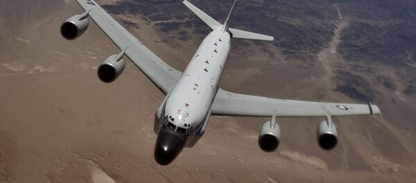 An RC-135 Rivet Joint reconnaissance aircraft An RC-135 Rivet Joint reconnaissance aircraft - Sputnik International