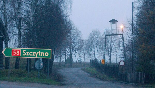 In this Friday, Dec. 16, 2005 file photo, a watch tower overlooks the area near the Polish intelligence school just outside of Stare Kiejkuty, Poland. - Sputnik International