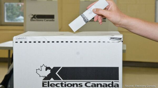 Elections Canada Voting Box - Sputnik International