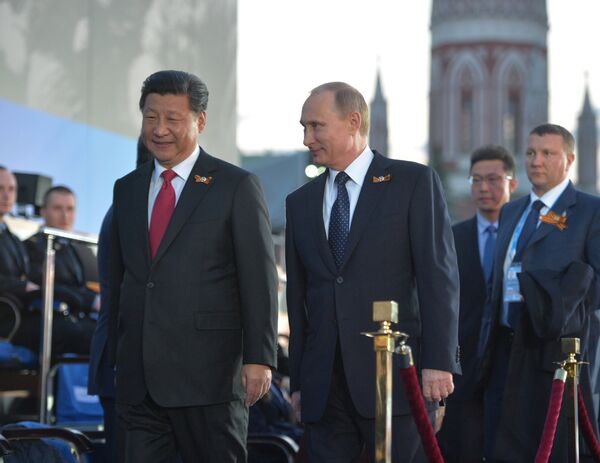 Russian President Vladimir Putin and President of the People's Republic of China Xi Jinping Russian President Vladimir Putin and President of the People's Republic of China Xi Jinping - Sputnik International