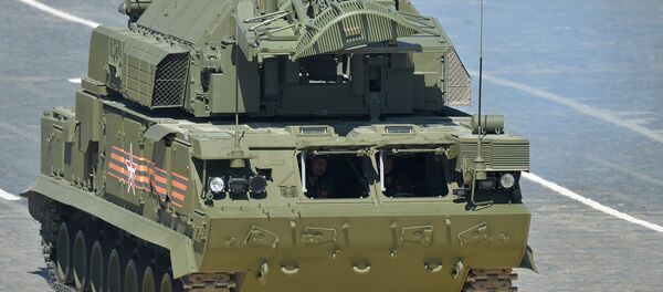 An all-weather TOR-M2U/SA-15 Gauntlet tactical surface-to-air missile system - Sputnik International