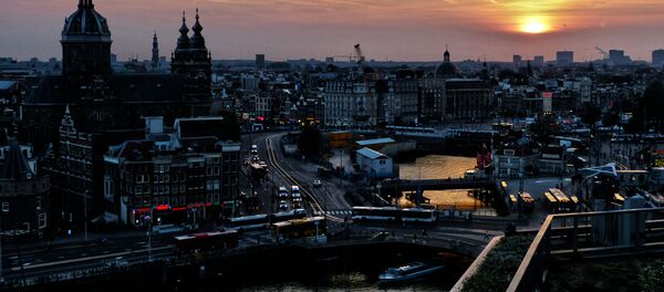 Amsterdam skyline - Sputnik International