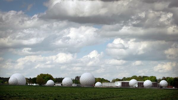 Radar domes are located on the premises of a communications intercept station of German intelligence agency BND in Bad Aibling, Germany. - Sputnik International