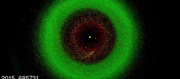 Asteroid Discovery - 1970-2015 - 8K resolution Asteroid Discovery - 1970-2015 - 8K resolution - Sputnik International