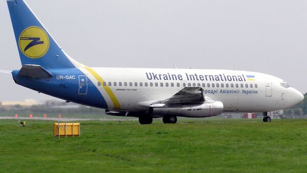 Boeing 737-200 of Ukraine International Airlines - Sputnik International