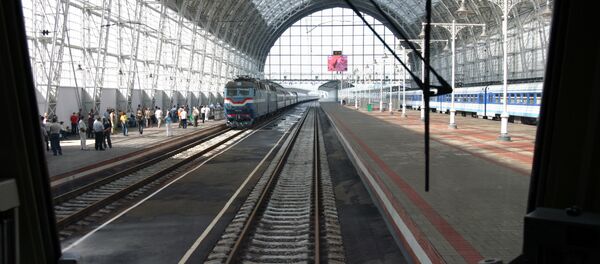 Kievsky railway station in Moscow Kievsky railway station in Moscow - Sputnik International