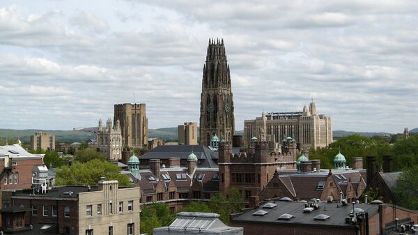 Yale University skyline, New Haven, Connecticut - Sputnik International