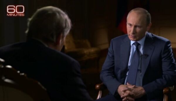 Vladimir Putin gives interview to CBS channel Vladimir Putin gives interview to CBS channel - Sputnik International
