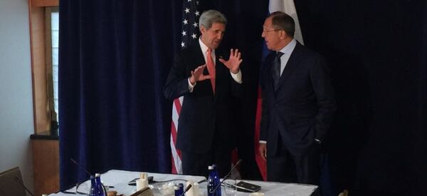 Lavrov-Kerry in New York - Sputnik International