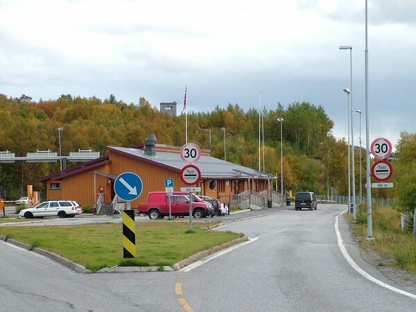At Storskog, the Norwegian-Russian border with the border crossing station - Sputnik International