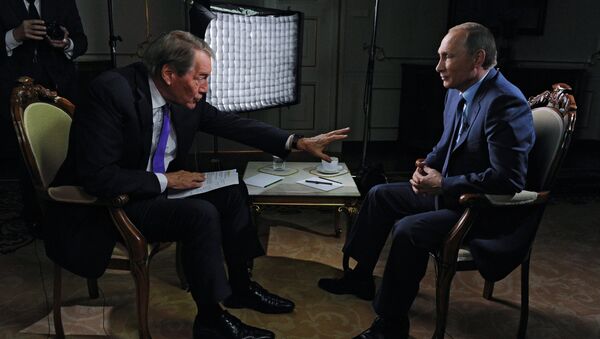 Russian President Vladimir Putin gives interview for CBS and PBS channels - Sputnik International