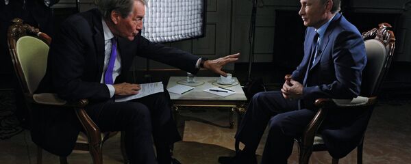 Russian President Vladimir Putin gives interview for CBS and PBS channels - Sputnik International