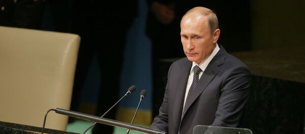 Russian President V.Putin takes part in UN General Assembly's 70th session - Sputnik International