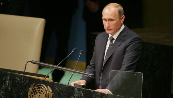 Russian President V.Putin takes part in UN General Assembly's 70th session - Sputnik International