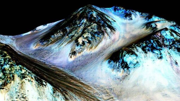 Water flows on Mars - Sputnik International