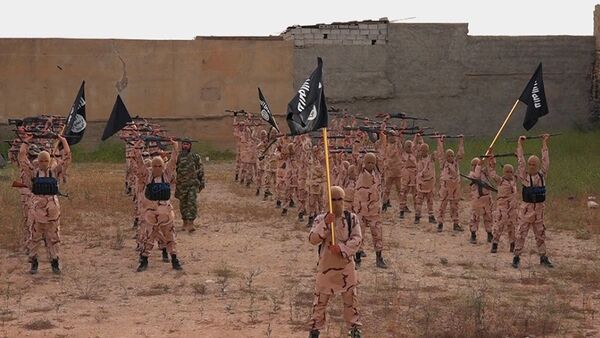 A Daesh training camp in northern Iraq - Sputnik International