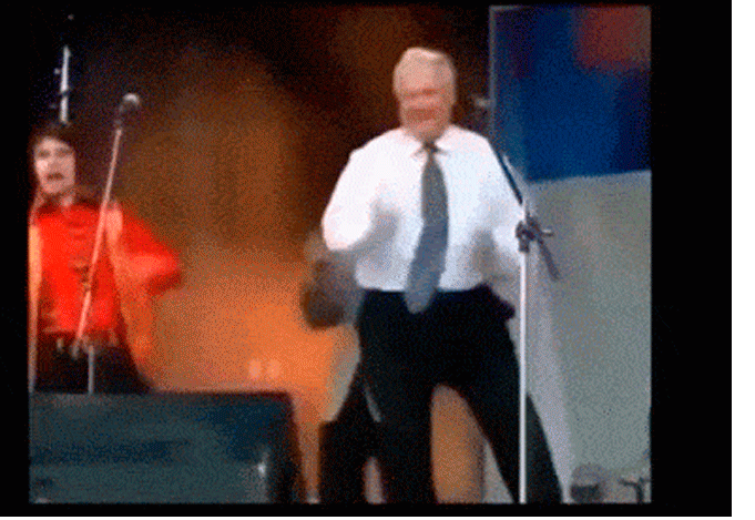 Yeltsin dancing - Sputnik International
