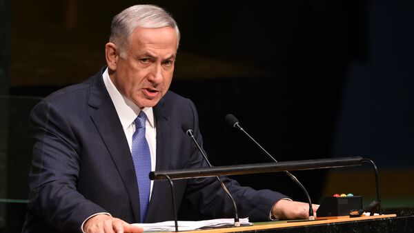 Prime Minister of Israel Benjamin Netanyahu, addresses the 69th session of the United Nations General Assembly September 29, 2014 at the United Nations in New York - Sputnik International