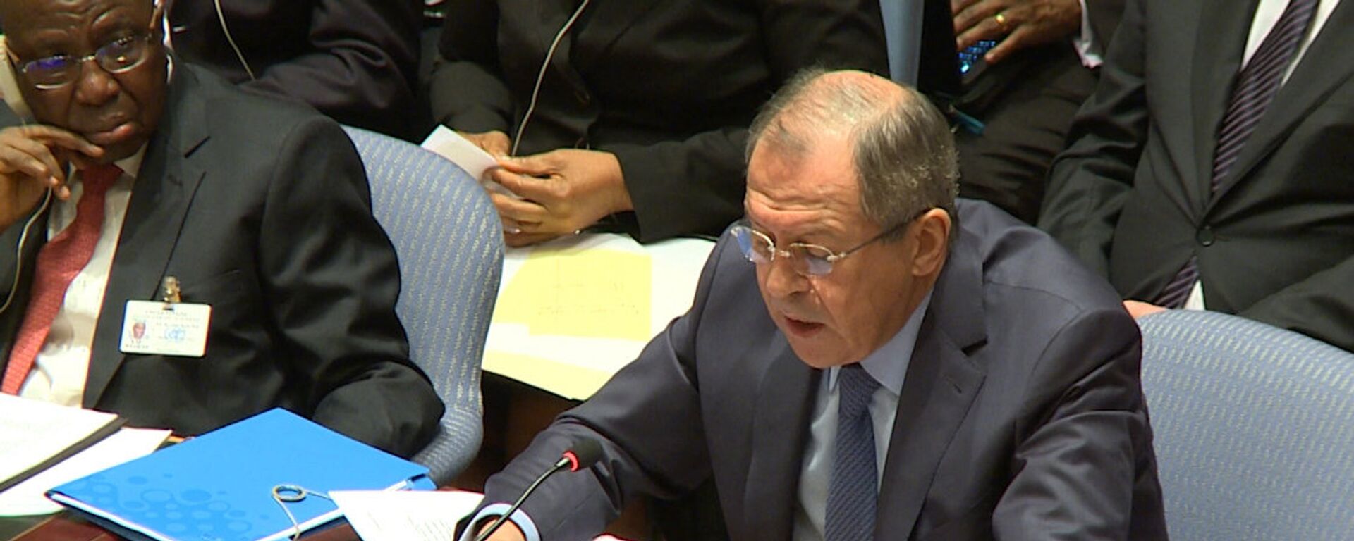 Russian Foreign Minister Sergey Lavrov takes part in UNSC ministerial debates - Sputnik International, 1920, 24.04.2023
