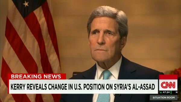 Kerry: Assad must transition 'orderly' Kerry: Assad must transition 'orderly' - Sputnik International
