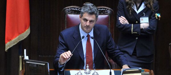 Italian lawmaker Simone Baldelli - Sputnik International