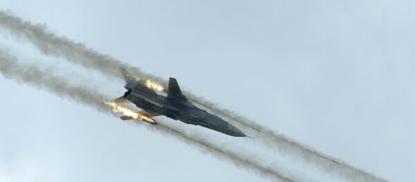 A Russian Sukhoi Su-24 attack aircraft, similar to those used in Syria. A Russian Sukhoi Su-24 attack aircraft, similar to those used in Syria. - Sputnik International