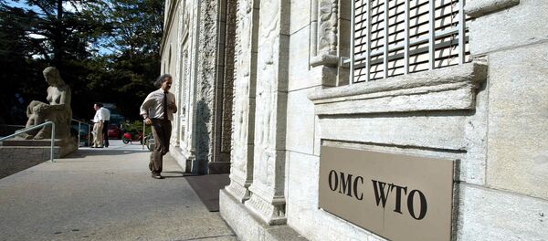 World Trade Organization (WTO) headquarter in Geneva (Switzerland) World Trade Organization (WTO) headquarter in Geneva (Switzerland) - Sputnik International