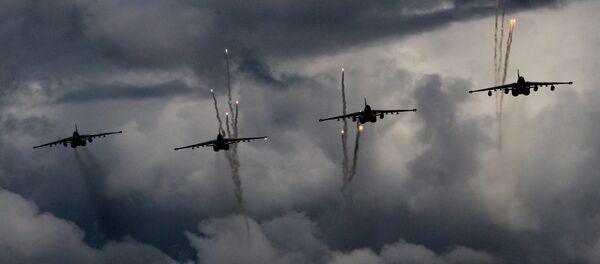 Sukhoi 25 Rooks jets Sukhoi 25 Rooks jets - Sputnik International