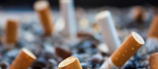 Cigarette butts Cigarette butts - Sputnik International