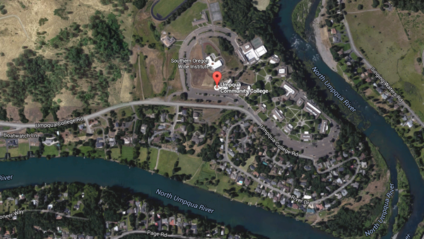 Satellite image of Umpqua Community College - Sputnik International