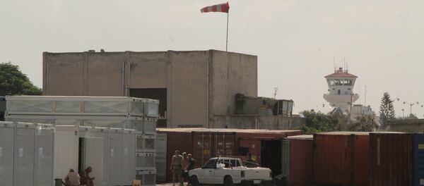 Russian soldiers at the Hmeymim base in Syria Russian soldiers at the Hmeymim base in Syria - Sputnik International