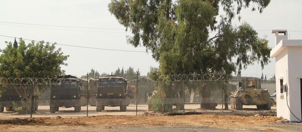 Russian soldiers at the Hmeymim base in Syria - Sputnik International