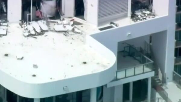 Sunny Isles Beach explosion high-rise building FLORIDA - Sputnik International