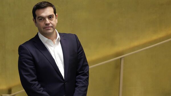 Greece's Prime Minister Alexis Tsipras. - Sputnik International