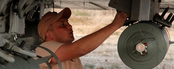 Russian soldiers at the Hmeymim airbase Russian soldiers at the Hmeymim airbase - Sputnik International