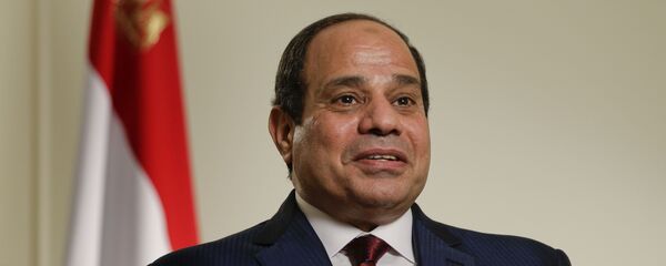 Egyptian President Abdel Fattah el-Sisi answers questions during an interview, Saturday, Sept. 26, 2015, in New York Egyptian President Abdel Fattah el-Sisi answers questions during an interview, Saturday, Sept. 26, 2015, in New York - Sputnik International