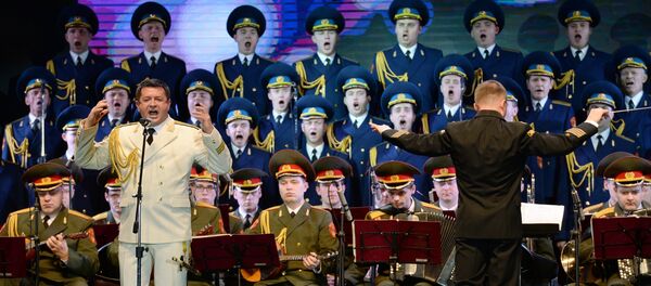 Performance of Alexandrov ensemble at Winter Arts Festival in Sochi - Sputnik International